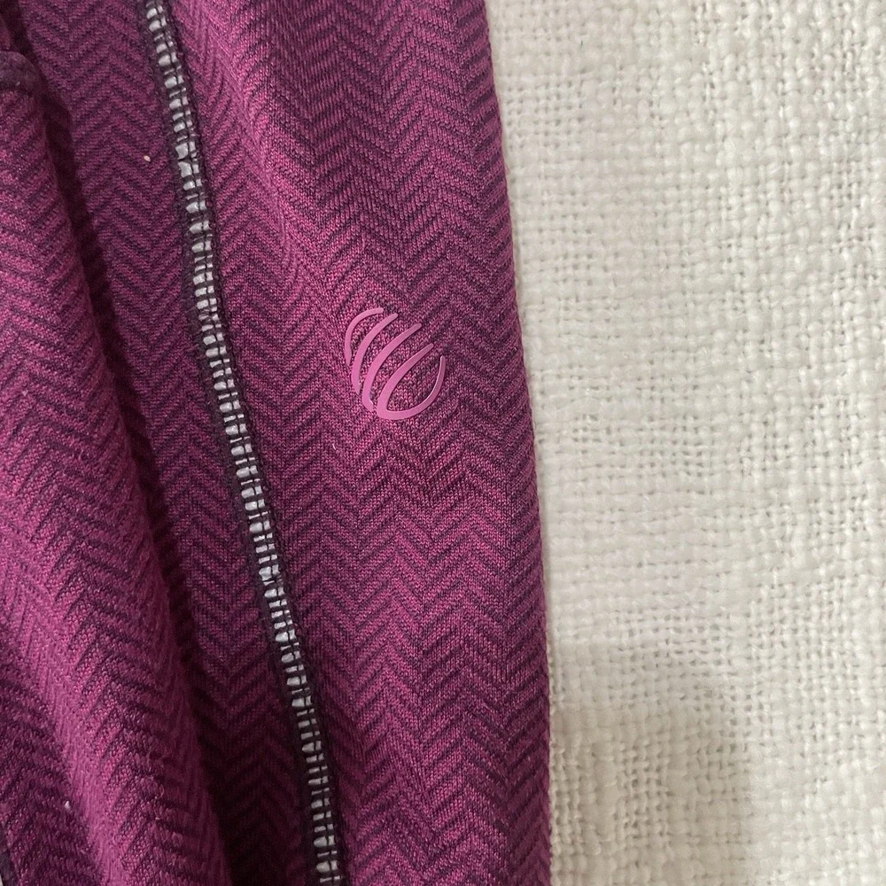 Title‎ Nine leggings Pants Purple Herringbone Women's Small Activewear  Gym